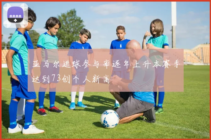 亚马尔进球参与率逐年上升本赛季达到73创个人新高